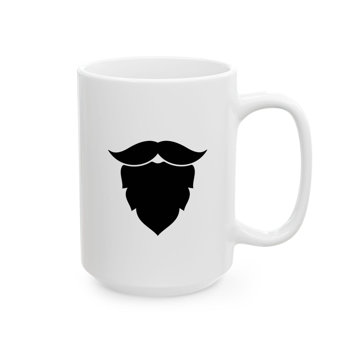 No Beard No Opinion Ceramic Mug, Funny Coffee Cup, Gift for Him***